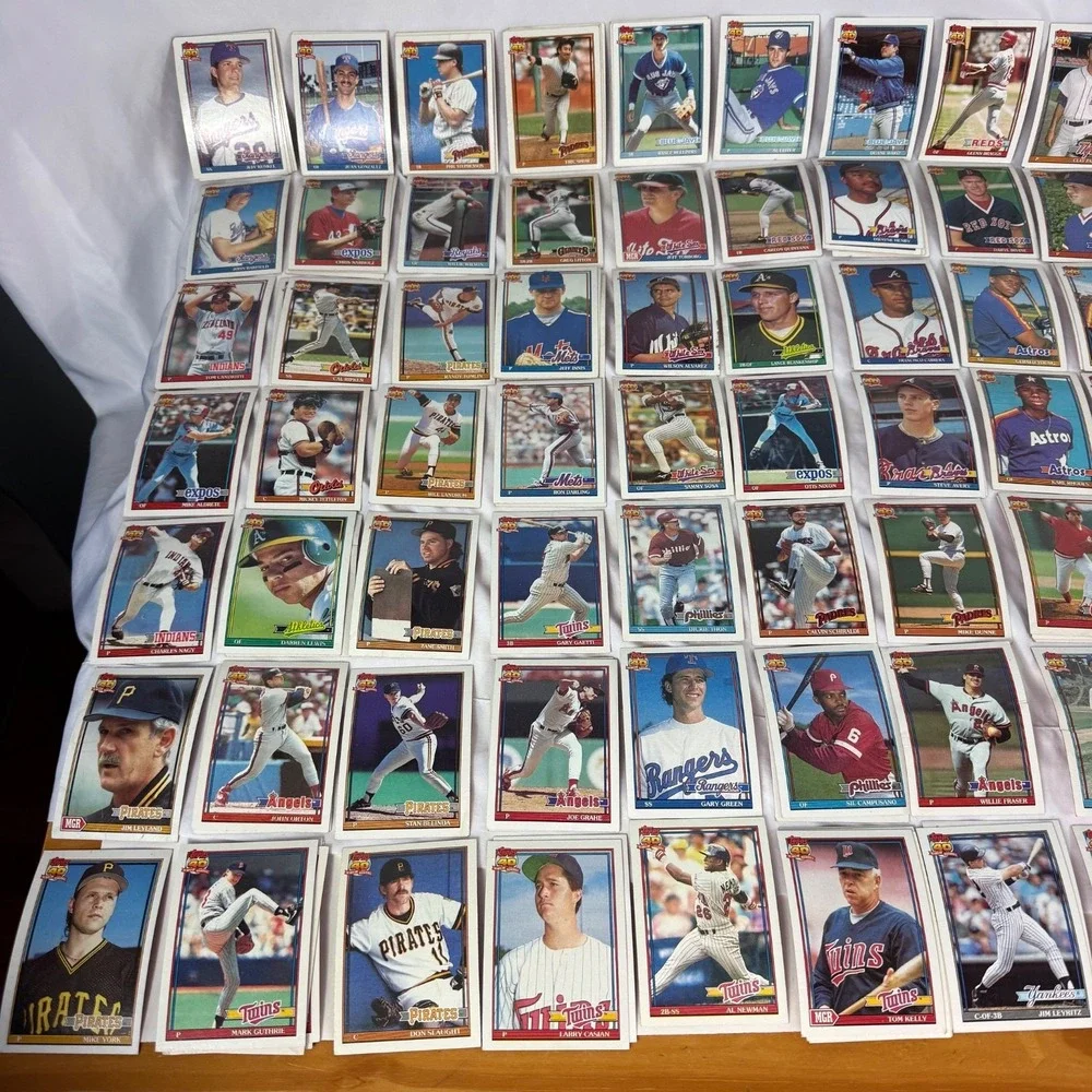 1991 Topps Baseball Card Lot